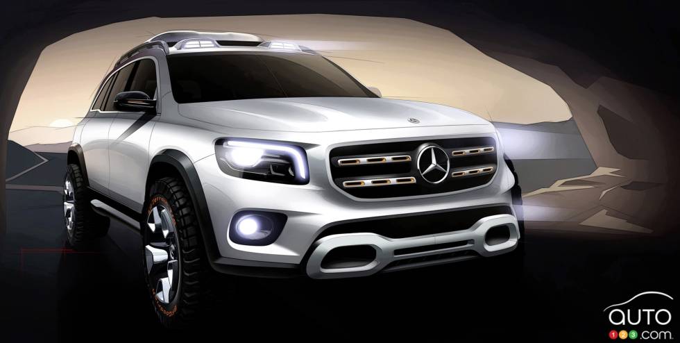 Voici le Mercedes-Benz Concept GLB