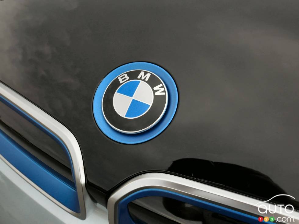 Écusson du manufacturier de la BMW i3 2016