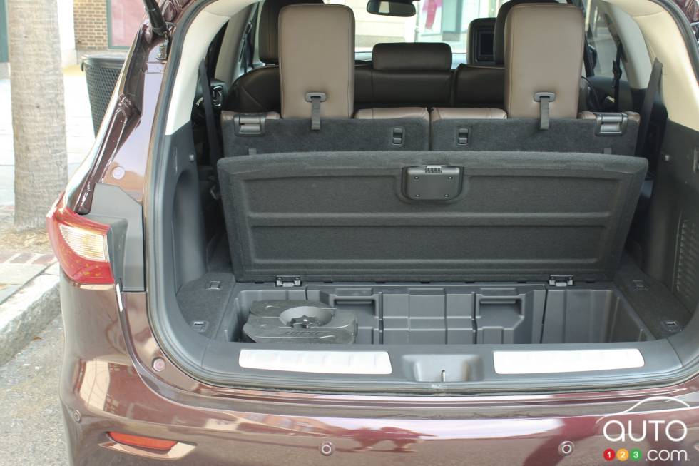 Storage under the cargo floor