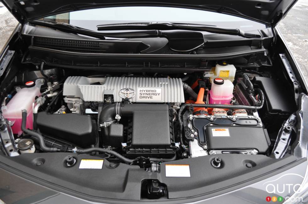 2016 Toyota Prius V engine