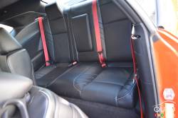 2016 Dodge Challenger SRT rear seats