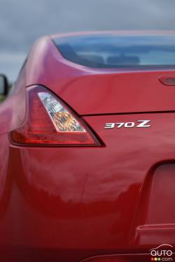 Feux arrière de la Nissan 370Z 2016