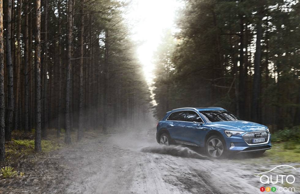 The new 2019 Audi e-tron