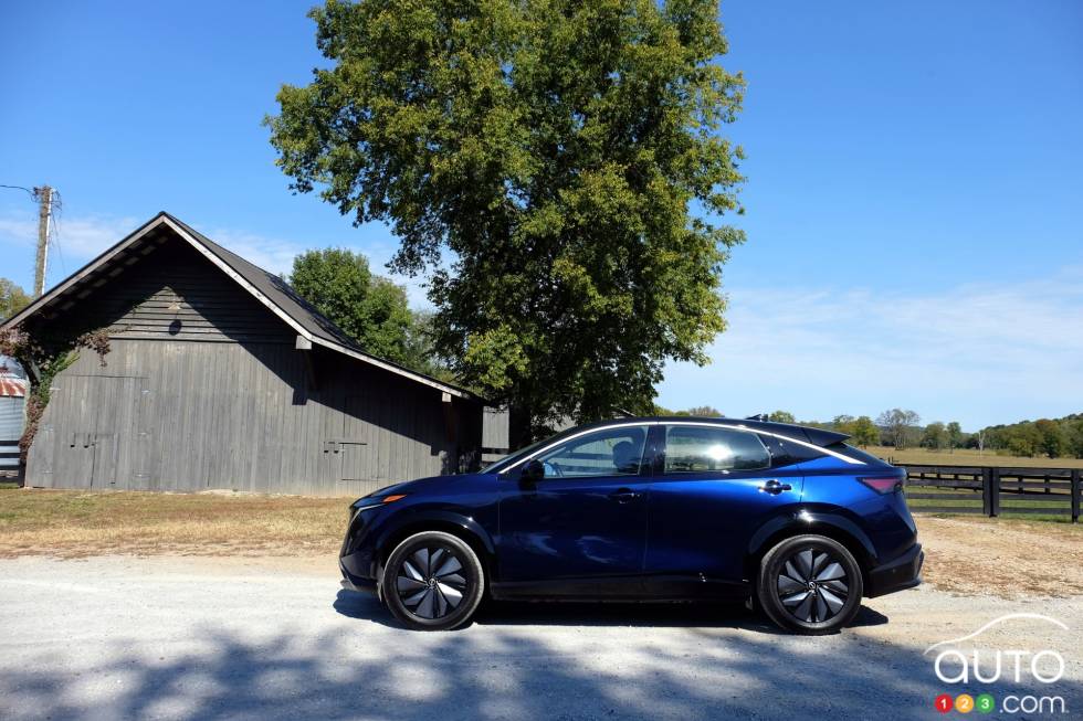 Nous conduisons le Nissan Ariya 2023