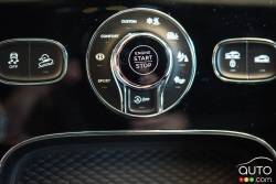 Boutton de contrôle des modes de conduite de la Bentley Bentayga 2017