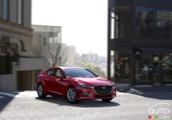 2017 Mazda3 driving