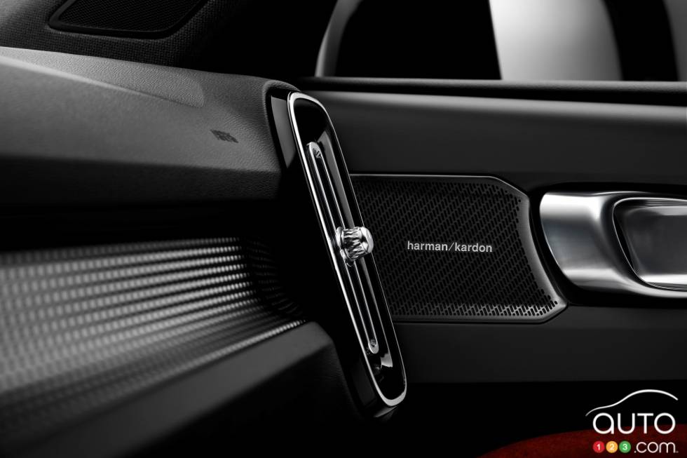 New Volvo XC40 - haut-parleurs