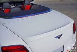 2016 Bentley Continental GT Speed Convertible rear spoiler