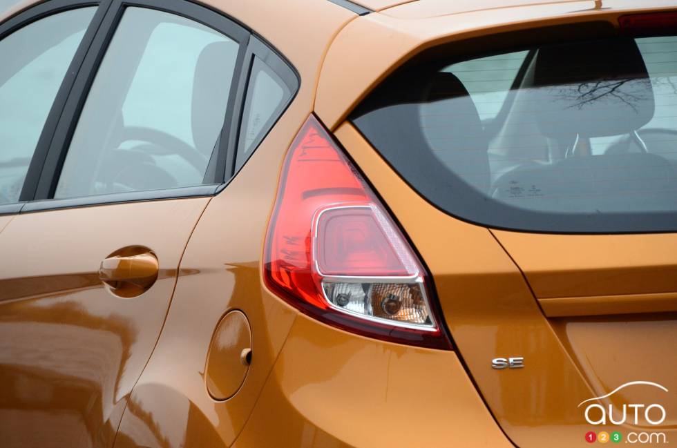 Feux arrière de la Ford Fiesta SE 2016
