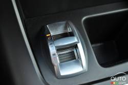 Vehicle Dynamic Control switch close-up