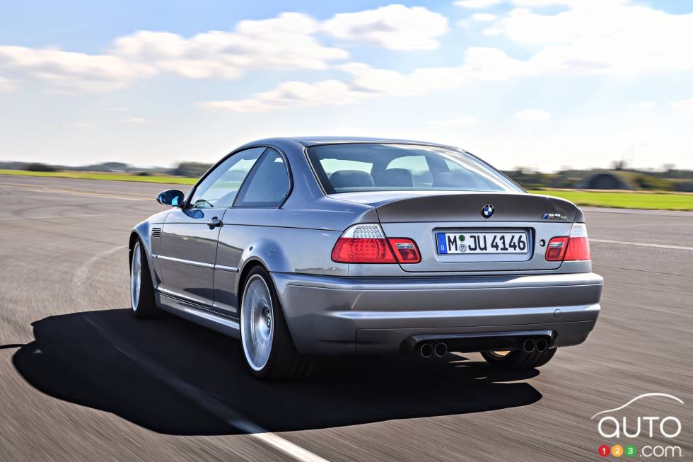Conduite de la BMW E46 M3 CSL