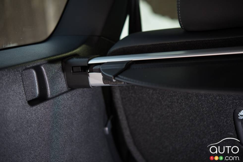 Détail du coffre du Kia Sorento 2016