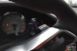 Palette de changement de rapport de la Porsche 911 GT3 RS 2016