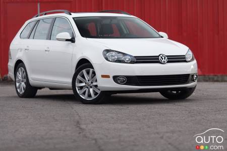 La Volkswagen Golf Familiale TDI Highline 2013 en photos