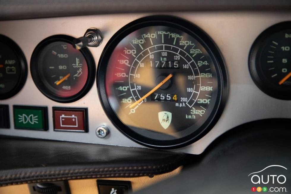 La Lamborghini Countach 1984 de Mario Andretti