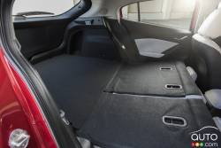 2017 Mazda3 trunk details