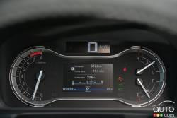 Instrumentation du Honda Pilot Touring 2016