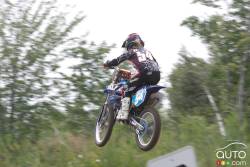 Vanessa in action at X-Town in MIrabel, Quebec.