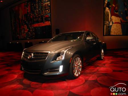 Images de la Cadillac CTS 2014 au Salon de l'auto de New York