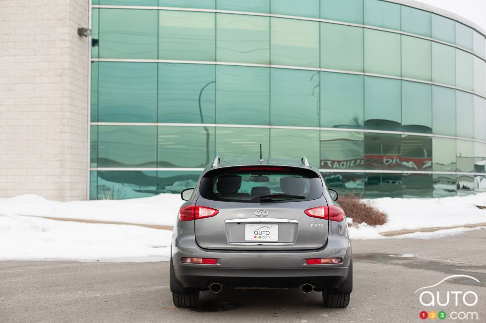 Vue arrière éloignée