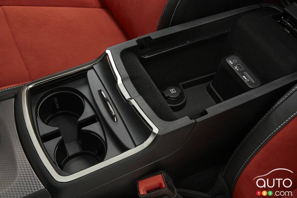 center console détails