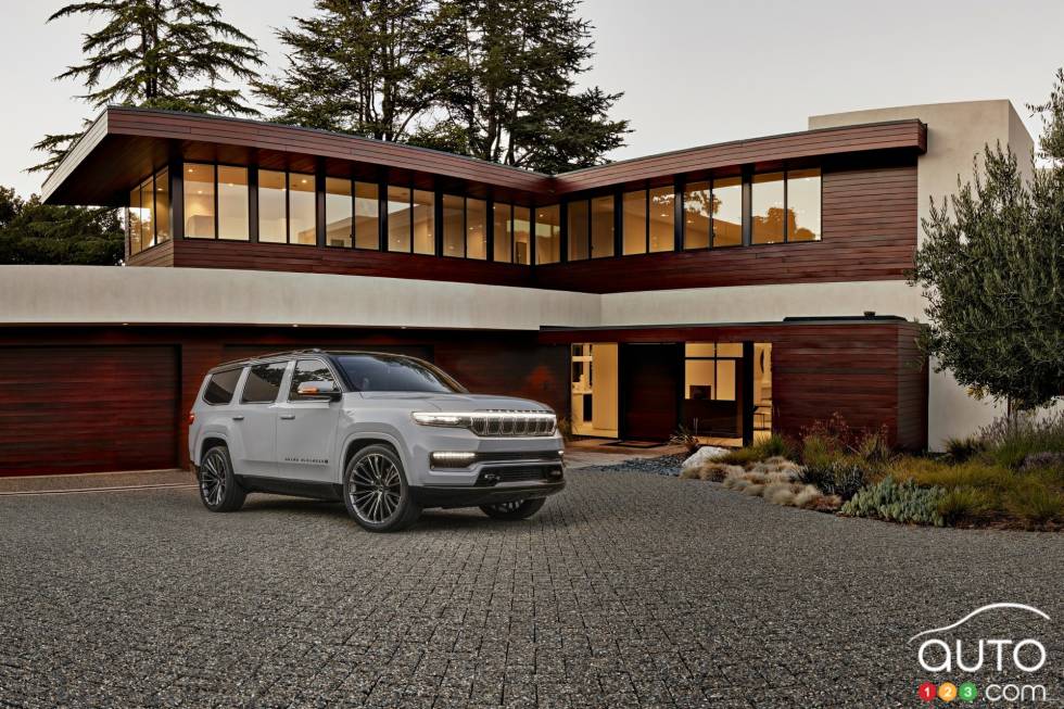 Voici le prototype Jeep Grand Wagoneer 2022