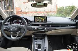 2017 Audi A4 dashboard