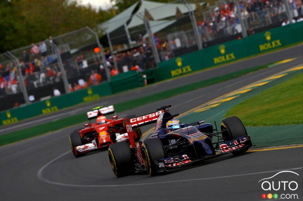 Jean-Eric Vergne, Scuderia Toro Rosso.