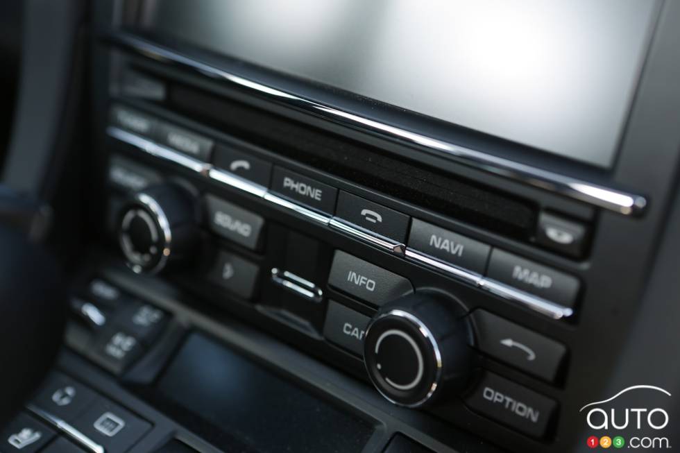 center console détails