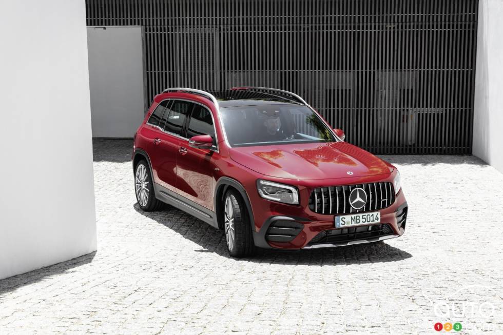 Voici le Mercedes-AMG GLB 35 2021