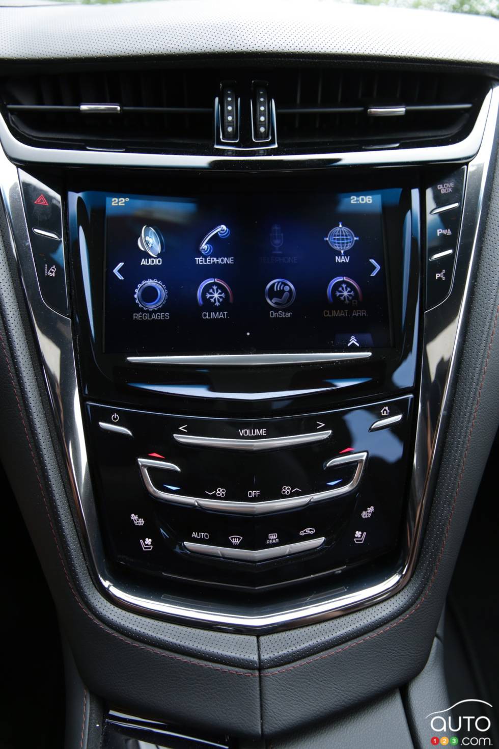 center console détails