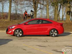 Vue du côté gauche