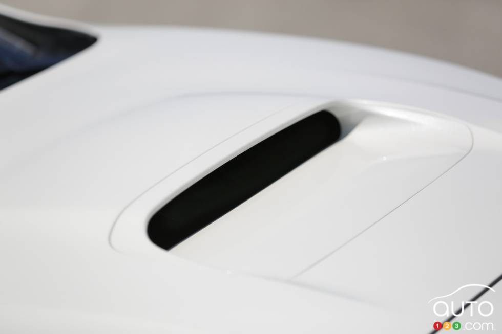 prise d'air sur le capot