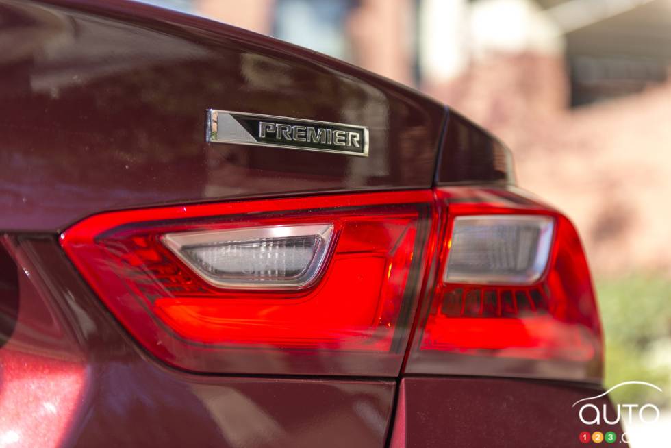 2016 Chevrolet Malibu tail light
