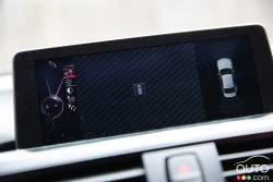 écran du système d'info-divertissement