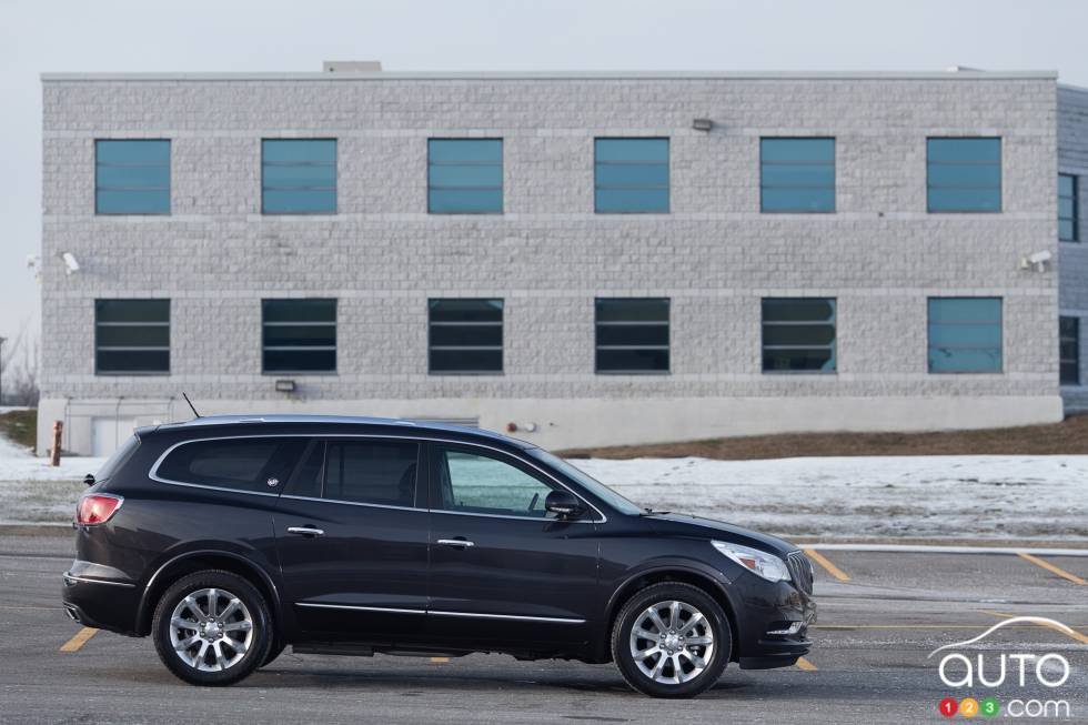 Right side view, away