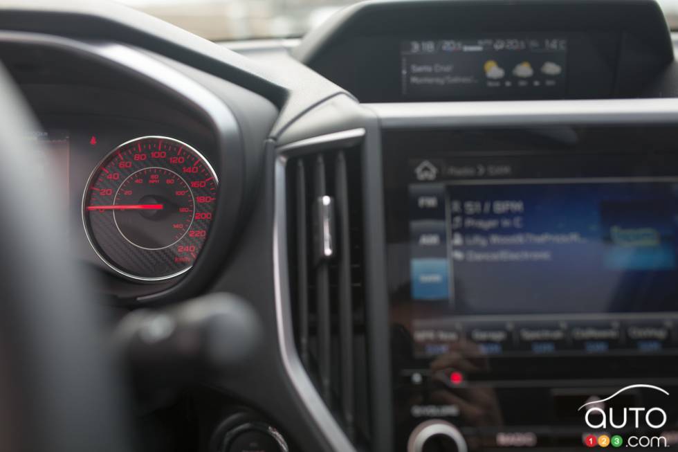 Multimedia display and speedometer