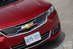 détails de la calandre avant