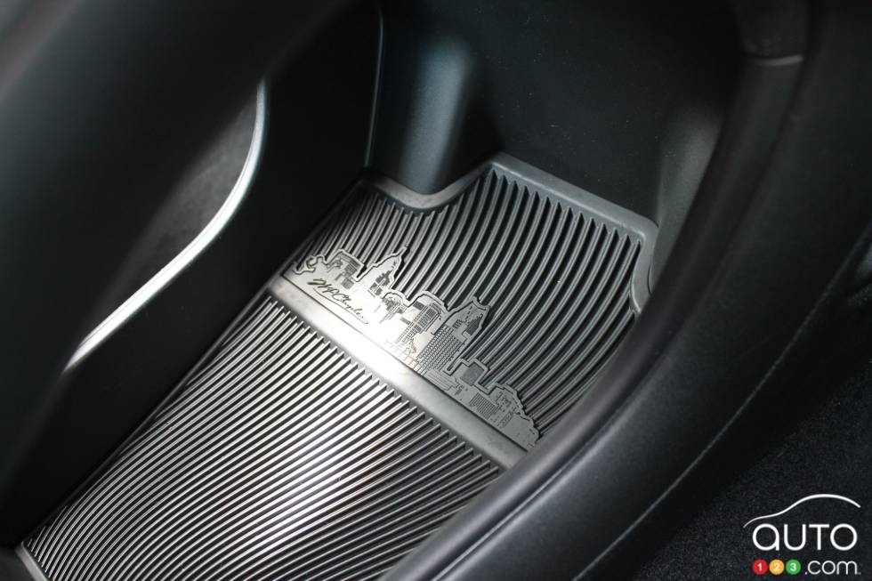 center console détails