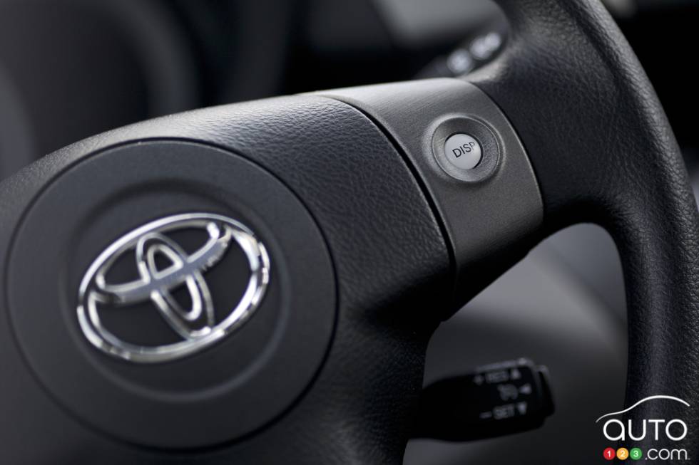 Volant avec commandes