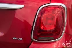 2016 Fiat 500x tail light