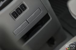 Buttons for driver' and passenger' heated seats