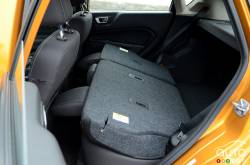 2016 Ford Fiesta SE rear seats
