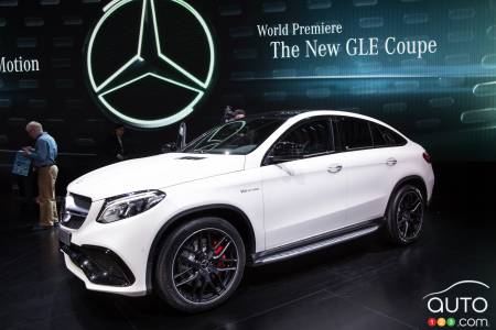 2016 Mercedes-Benz GLE Class pictures from the 2015 Detroit auto-show