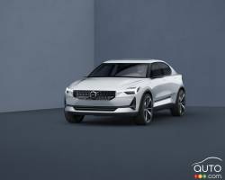 Volvo Concept Car 40 front 3/4 view