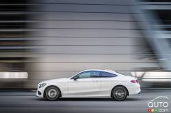 2017 Mercedes-Benz C43 Coupe driving