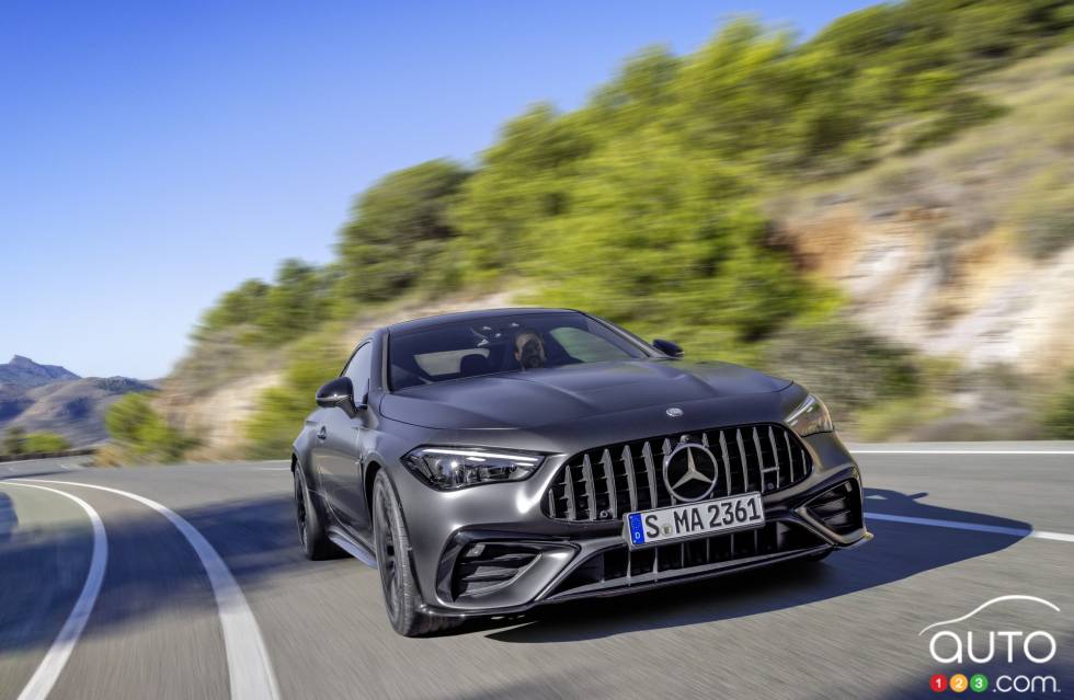 Voici la Mercedes-AMG CLE 53 Coupé 2024