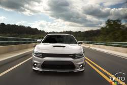 Front view of the 2018 Dodge Charger SRT 392