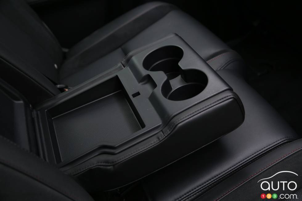 rear seats' arm rest