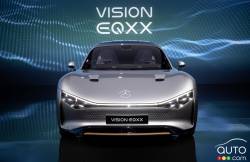 Voici le prototype Mercedes-Benz Vision EQXX